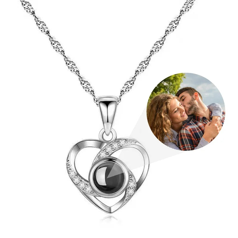 Luvoire Personalized Photo Necklace